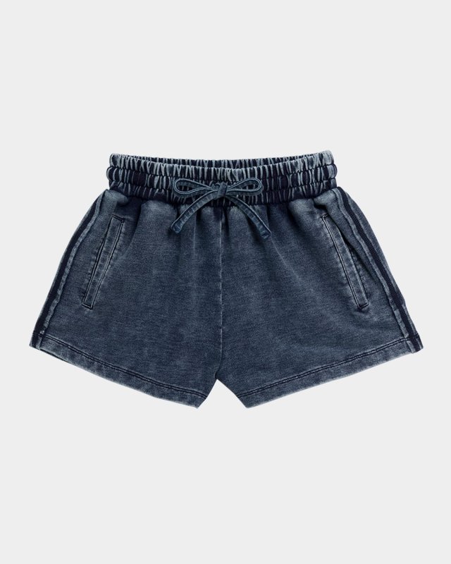 Girl's Shades Of Blue Shorts, Size 2-14